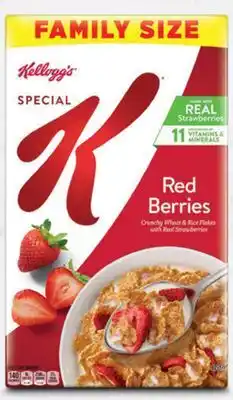 Target Kellogg's family-size cereal offer