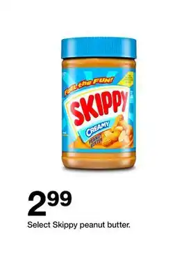 Target Select Skippy peanut butter offer