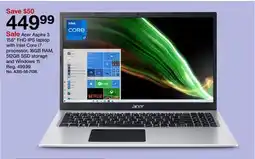 Target Acer Aspire 3 15.6 FHD IPS laptop offer