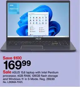 Target ASUS 15.6 laptop offer