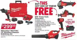 Ace Hardware Milwaukee M18 FUEL 1/2 Brushless Hammer Drill/Driver Kit offer