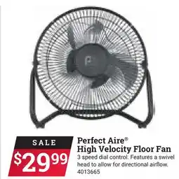 Ace Hardware Perfect Aire High Velocity Floor Fan offer
