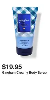 Bath & Body Works Gingham Creamy Body Scrub offer