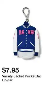 Varsity Jacket PocketBac Holder