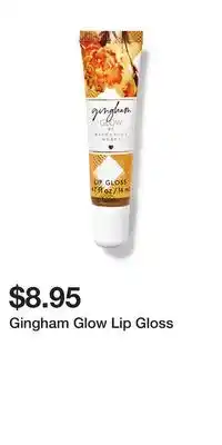 Bath & Body Works Gingham Glow Lip Gloss offer