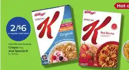Rite Aid Crispix and Special K offer