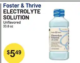 Health Mart Foster & Thrive ELECTROLYTE SOLUTION offer