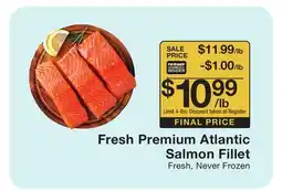 Fairway Store Market Fresh Premium Atlantic Salmon Fillet offer
