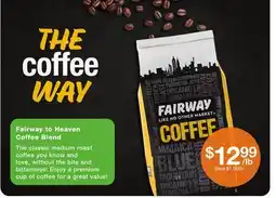 Fairway Store Market Fairway to Heaven Coffee Blend offer