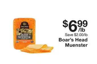 Fairway Store Market Boar's Head Muenster offer