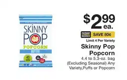 Fairway Store Market Skinny Pop Popcorn offer