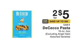 Fairway Store Market DeCecco Pasta offer