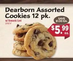 Dearborn Market Dearborn Assorted Cookies 12 pk offer