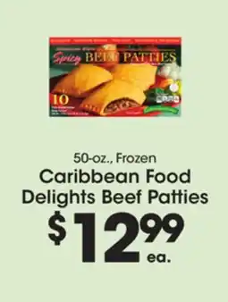 Price Rite Caribbean Food Delights Beef Patties offer