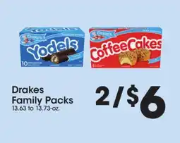 Price Rite Drakes Family Packs offer