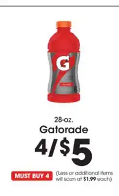 Price Rite Gatorade offer