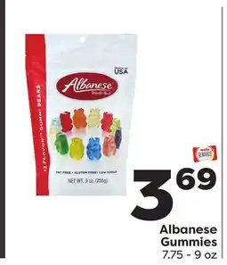 Weis Markets Albanese Gummies offer
