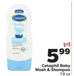 Weis Markets Cetaphil Baby Wash & Shampoo offer