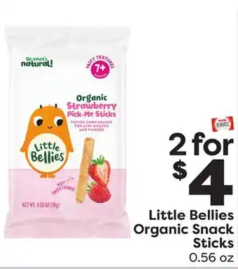 Weis Markets Little Bellies Organic Snack Sticks offer