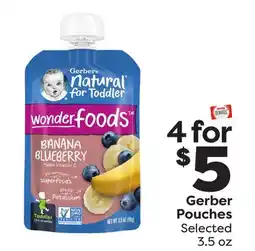 Weis Markets Gerber Pouches offer