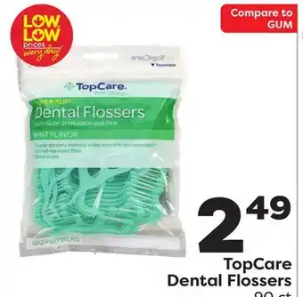 Weis Markets TopCare Dental Flossers offer