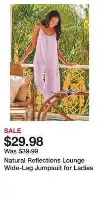 Cabela's Natural Reflections Lounge Wide-Leg Jumpsuit for Ladies offer
