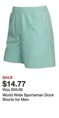 Cabela's World Wide Sportsman Dock Shorts for Men offer