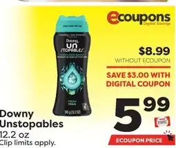 Weis Markets Downy Unstopables offer
