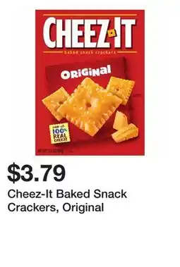 Wegmans Cheez-It Baked Snack Crackers, Original offer