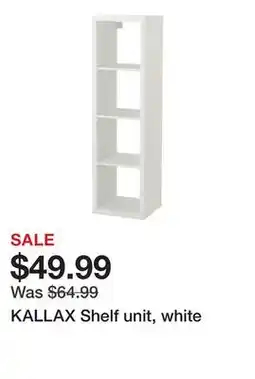 Ikea KALLAX Shelf unit, white offer