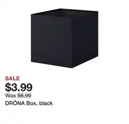 Ikea DRÖNA Box, black offer
