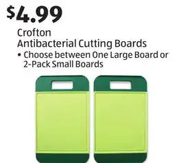 Aldi Crofton Antibacterial Cutting Boards offer