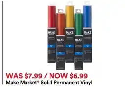 Michaels Make Market Matte Heat Transfer Vinyl offer