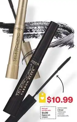CVS L'Oreal Telescopic mascara offer
