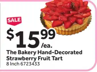 Stop&Shop The Bakery Hand-Decorated Strawberry Fruit Tart offer