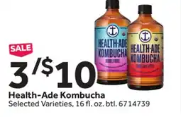 Stop&Shop Health-Ade Kombucha offer
