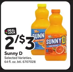 Stop&Shop Sunny D offer