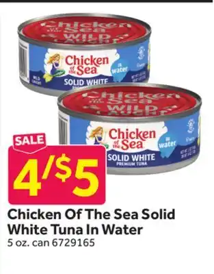 Stop&Shop Chicken Of The Sea Solid White Tuna In Water offer