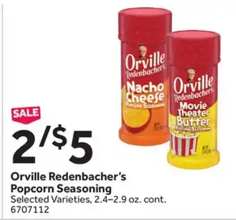 Stop&Shop Orville Redenbacher's Popcorn Seasoning offer