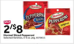 Stop&Shop Hormel Sliced Pepperoni offer