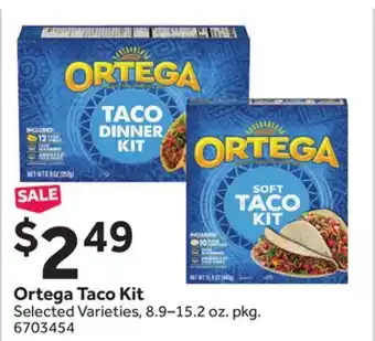 Stop&Shop Ortega Taco Kit offer