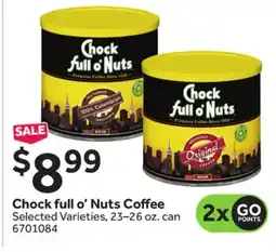 Stop&Shop Chock full o'Nuts Coffee offer