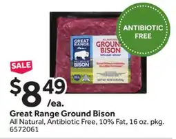 Stop&Shop Great Range Ground Bison offer