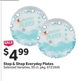 Stop&Shop Stop & Shop Everyday Plates offer