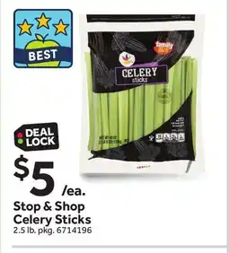Stop&Shop Stop & Shop Celery Sticks offer