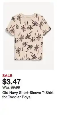 Old Navy Old Navy Short-Sleeve T-Shirt for Toddler Boys offer