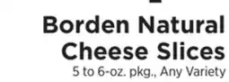 ShopRite Natural Cheese Slices offer