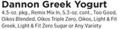 ShopRite Greek Yogurt offer