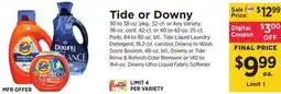 ShopRite Tide or Downy offer