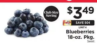 ShopRite Blueberries offer